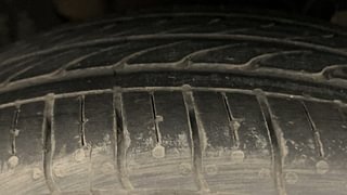 Used 2023 Tata Tiago XZA+ AMT Petrol Automatic tyres RIGHT FRONT TYRE TREAD VIEW
