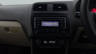 Used 2014 volkswagen Vento 1.6L Comfortline Petrol Petrol Manual interior MUSIC SYSTEM & AC CONTROL VIEW