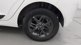 Used 2020 Hyundai Grand i10 Nios Sportz 1.2 Kappa VTVT Petrol Manual tyres LEFT REAR TYRE RIM VIEW