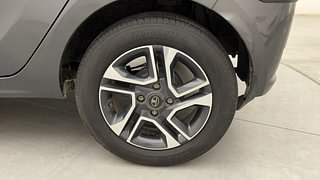 Used 2023 Tata Tiago XZA+ AMT Petrol Automatic tyres LEFT REAR TYRE RIM VIEW