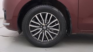 Used 2017 Maruti Suzuki Dzire [2017-2020] ZXi Plus AMT Petrol Automatic tyres LEFT FRONT TYRE RIM VIEW