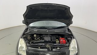Used 2010 Maruti Suzuki Swift [2007-2011] LXi Petrol Manual engine ENGINE & BONNET OPEN FRONT VIEW