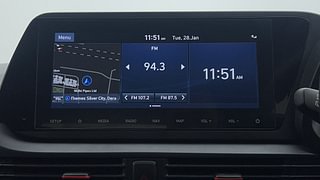 Used 2023 Hyundai i20 N Line N8 1.0 Turbo DCT Petrol Automatic interior MUSIC SYSTEM & AC CONTROL VIEW