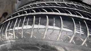 Used 2014 Maruti Suzuki Ertiga [2012-2015] VXI CNG (outside fitted) Petrol+cng Manual tyres LEFT FRONT TYRE TREAD VIEW