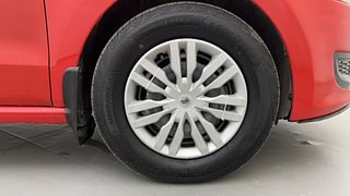 Used 2011 Volkswagen Polo [2010-2014] Trendline 1.2L (P) Petrol Manual tyres RIGHT FRONT TYRE RIM VIEW