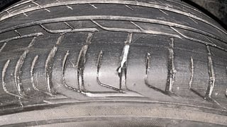 Used 2021 tata Nexon XZA Plus (O) AMT Petrol Automatic tyres RIGHT FRONT TYRE TREAD VIEW