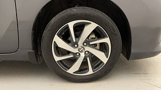 Used 2023 Toyota Glanza G E-CNG Petrol+cng Manual tyres RIGHT FRONT TYRE RIM VIEW