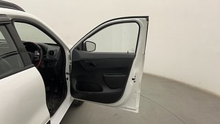 Used 2021 renault Kwid 1.0 RXT Opt Petrol Manual interior RIGHT FRONT DOOR OPEN VIEW