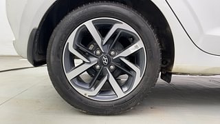 Used 2021 Hyundai Grand i10 Nios Sportz 1.2 Kappa VTVT Petrol Manual tyres RIGHT REAR TYRE RIM VIEW