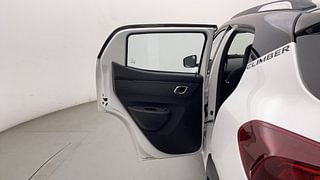 Used 2023 Renault Kwid Climber 1.0l SCE Petrol MT Dual Tone Petrol Manual interior LEFT REAR DOOR OPEN VIEW