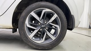 Used 2021 Hyundai Grand i10 Nios Sportz 1.2 Kappa VTVT Petrol Manual tyres LEFT REAR TYRE RIM VIEW
