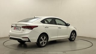 Used 2019 Hyundai Verna [2017-2020] 1.6 VTVT SX (O) AT Petrol Automatic exterior RIGHT REAR CORNER VIEW