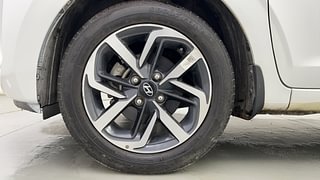 Used 2021 Hyundai Grand i10 Nios Sportz 1.2 Kappa VTVT Petrol Manual tyres LEFT FRONT TYRE RIM VIEW