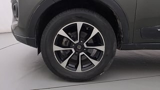 Used 2021 tata Nexon XZA Plus (O) AMT Petrol Automatic tyres LEFT FRONT TYRE RIM VIEW