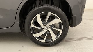 Used 2023 Toyota Glanza G E-CNG Petrol+cng Manual tyres LEFT REAR TYRE RIM VIEW