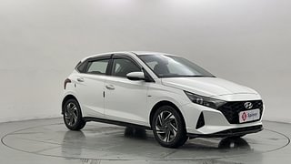 Used 2021 Hyundai New i20 Asta 1.0 Turbo IMT Petrol Manual exterior RIGHT FRONT CORNER VIEW