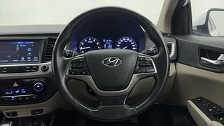 Used 2019 Hyundai Verna [2017-2020] 1.6 VTVT SX (O) AT Petrol Automatic interior STEERING VIEW