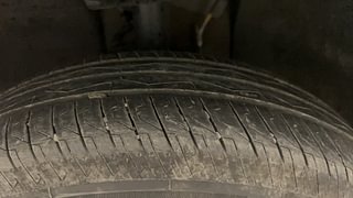 Used 2023 Tata Punch Accomplished iCNG Petrol+cng Manual tyres LEFT FRONT TYRE TREAD VIEW