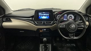 Used 2023 Toyota Glanza G E-CNG Petrol+cng Manual interior DASHBOARD VIEW