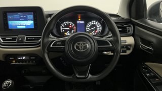 Used 2023 Toyota Glanza G E-CNG Petrol+cng Manual interior STEERING VIEW