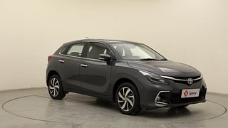 Used 2023 Toyota Glanza G E-CNG Petrol+cng Manual exterior RIGHT FRONT CORNER VIEW