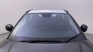 Used 2021 tata Nexon XZA Plus (O) AMT Petrol Automatic exterior FRONT WINDSHIELD VIEW