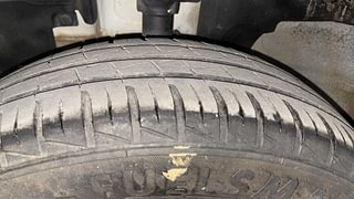 Used 2023 Renault Kwid Climber 1.0l SCE Petrol MT Dual Tone Petrol Manual tyres LEFT FRONT TYRE TREAD VIEW