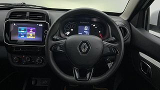 Used 2023 Renault Kwid Climber 1.0l SCE Petrol MT Dual Tone Petrol Manual interior STEERING VIEW