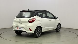 Used 2021 Hyundai Grand i10 Nios Sportz 1.2 Kappa VTVT Petrol Manual exterior RIGHT REAR CORNER VIEW