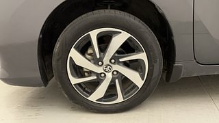 Used 2023 Toyota Glanza G E-CNG Petrol+cng Manual tyres LEFT FRONT TYRE RIM VIEW