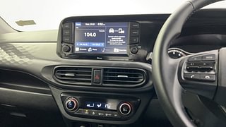 Used 2021 Hyundai Grand i10 Nios Sportz 1.2 Kappa VTVT Petrol Manual interior MUSIC SYSTEM & AC CONTROL VIEW