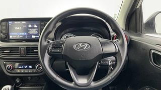 Used 2021 Hyundai Grand i10 Nios Sportz 1.2 Kappa VTVT Petrol Manual interior STEERING VIEW
