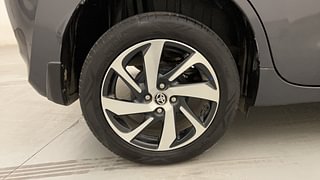 Used 2023 Toyota Glanza G E-CNG Petrol+cng Manual tyres RIGHT REAR TYRE RIM VIEW