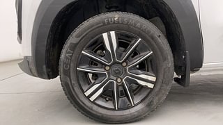 Used 2023 Renault Kwid Climber 1.0l SCE Petrol MT Dual Tone Petrol Manual tyres LEFT FRONT TYRE RIM VIEW