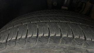 Used 2021 Volkswagen Vento Highline 1.0L TSI Petrol Manual tyres LEFT FRONT TYRE TREAD VIEW