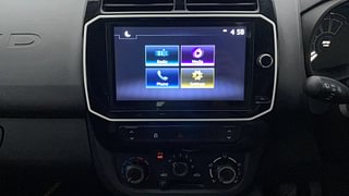 Used 2023 Renault Kwid Climber 1.0l SCE Petrol MT Dual Tone Petrol Manual interior MUSIC SYSTEM & AC CONTROL VIEW