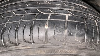 Used 2021 tata Nexon XZA Plus (O) AMT Petrol Automatic tyres LEFT REAR TYRE TREAD VIEW