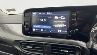 Used 2021 Hyundai Grand i10 Nios Sportz 1.2 Kappa VTVT Petrol Manual top_features Touch screen infotainment system