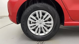 Used 2011 Volkswagen Polo [2010-2014] Trendline 1.2L (P) Petrol Manual tyres RIGHT REAR TYRE RIM VIEW