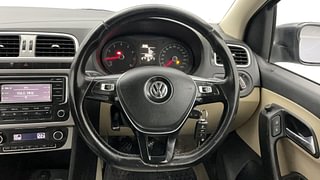 Used 2015 Volkswagen Polo [2015-2019] Highline1.2L (P) Petrol Manual interior STEERING VIEW