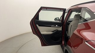 Used 2021 Kia Seltos HTX G Petrol Manual interior LEFT REAR DOOR OPEN VIEW