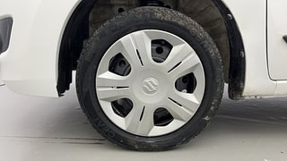 Used 2015 Maruti Suzuki Wagon R 1.0 [2010-2019] VXi Petrol Manual tyres LEFT FRONT TYRE RIM VIEW