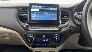 Used 2020 Hyundai Verna SX Opt Petrol Petrol Manual interior MUSIC SYSTEM & AC CONTROL VIEW