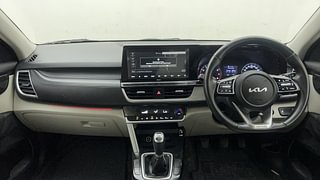 Used 2021 Kia Seltos HTX G Petrol Manual interior DASHBOARD VIEW