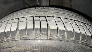 Used 2021 Tata Tiago XZA+ AMT Petrol Automatic tyres LEFT FRONT TYRE TREAD VIEW