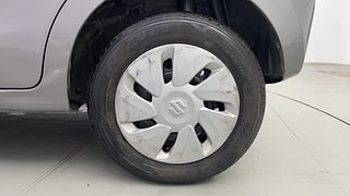 Used 2015 Maruti Suzuki Celerio VXI Petrol Manual tyres LEFT REAR TYRE RIM VIEW