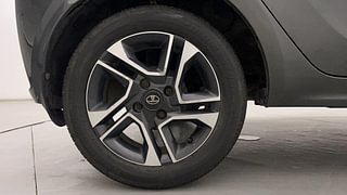 Used 2021 Tata Tiago XZA+ AMT Petrol Automatic tyres RIGHT REAR TYRE RIM VIEW