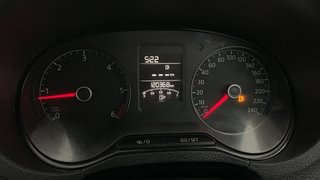 Used 2017 Volkswagen Polo [2014-2020] Highline 1.5 (D) Diesel Manual interior CLUSTERMETER VIEW