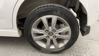 Used 2014 Maruti Suzuki Stingray [2013-2019] VXi Petrol Manual tyres LEFT REAR TYRE RIM VIEW