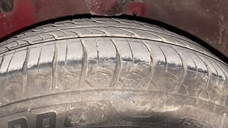Used 2018 Hyundai Eon [2011-2018] Era + Petrol Manual tyres LEFT FRONT TYRE TREAD VIEW